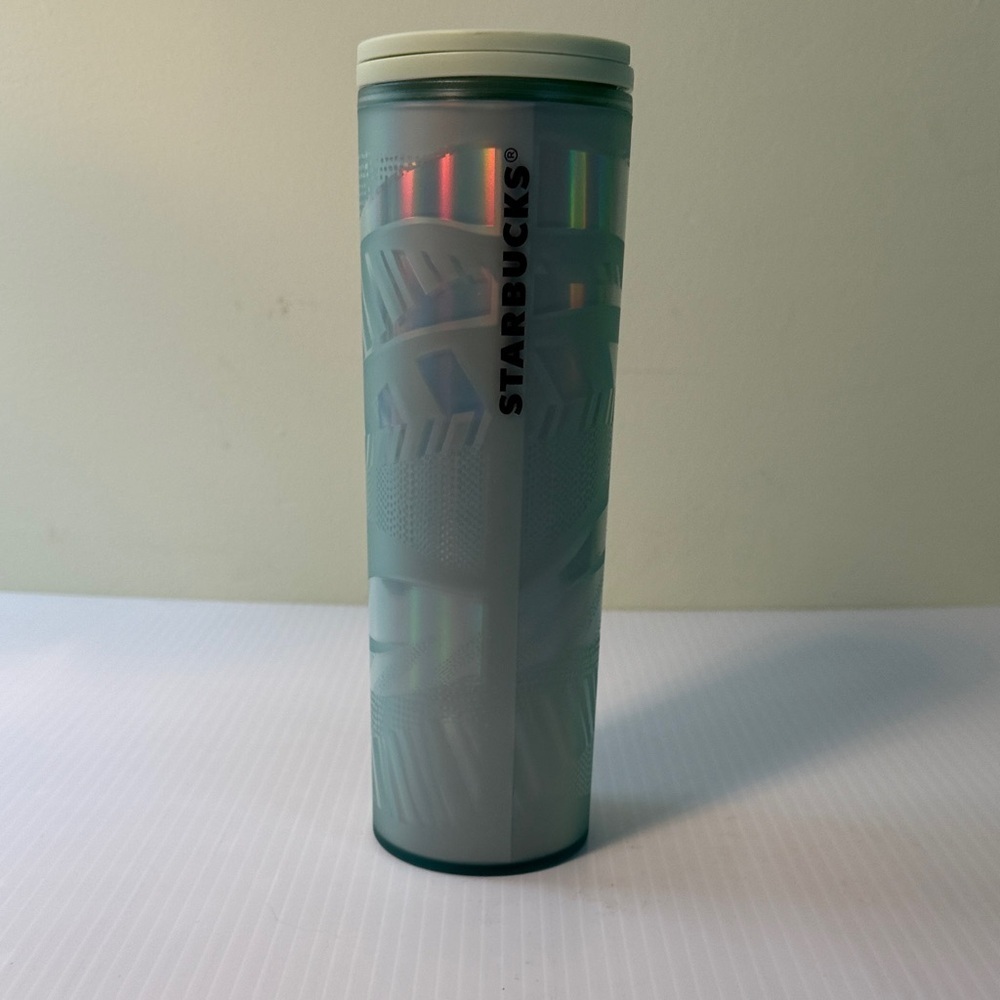 Starbucks Holographic Green Tumbler